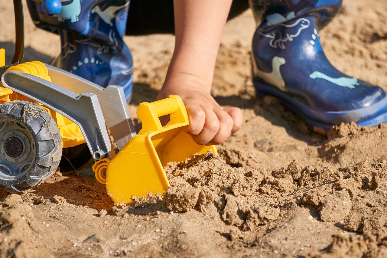 Bygge sandkasse selv, byg din egen sandkasse til haven og børnen